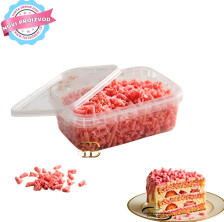 Torta Dekor Čokoladna Dekoracija - BLOSSOMS PINK 80g